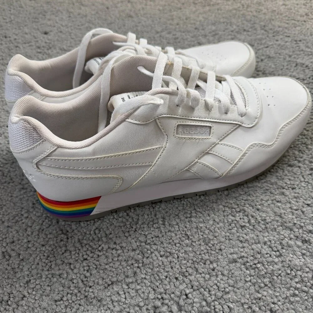 Reebok Classic Harman Run S Pride Sneakers Men's Sz. 12 -All Types of Love - EUC